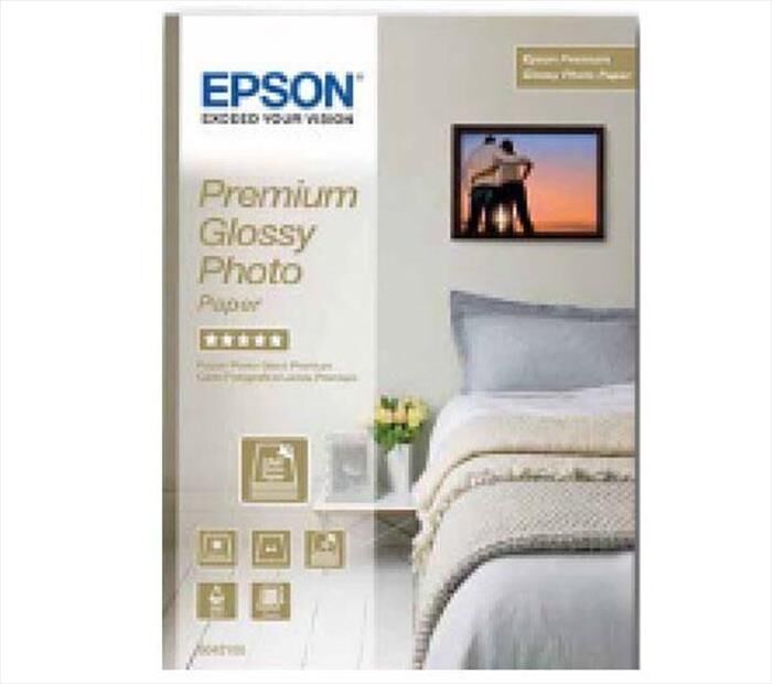 Epson Carta Fotografica Premium Glossy Photo 15 Fogli-lucida