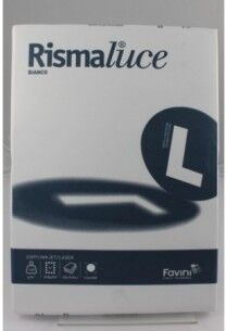 Favini Rismaluce - Fogli A4 colore Bianco 140 g/mq - risma da 200 fogli