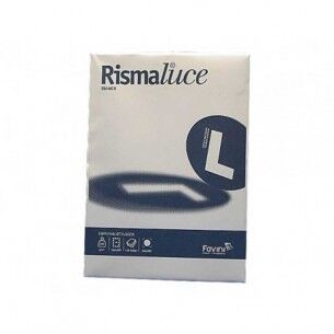 Favini Rismaluce - Fogli A4 colore Bianco 200 g/mq - risma da 125 fogli