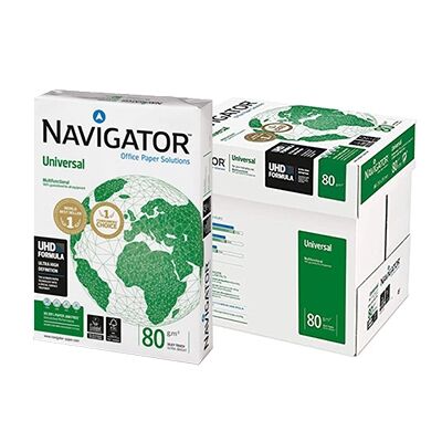 Offertecartucce.com Carta A4 Navigator Universal 80gr confezione da 5 risme da 500 fogli