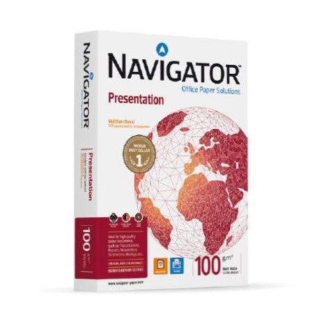 Navigator PRESENTATION carta inkjet A4 (210x297 mm) Opaco 500 fogli Bianco (NPR1000147)