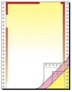 Sigel 22256 carta inkjet A4 (210x297 mm) Opaco 400 fogli Rosa, Giallo (22256)