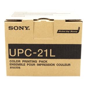 Sony Value Pack Differenti Colori Upc-21L + A6 Farb-Fotodruckpaket 200 Blatt A6 Pacchetto  Originale