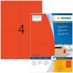 Herma etikett Special 105x148 röd (400)
