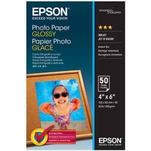 Epson 10x15cm Photo Paper Glossy 200g/m², 50 Ark