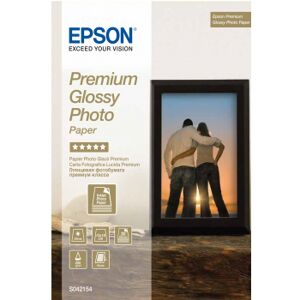 Epson 13x18cm Premium glossy Photo Paper, 30 ark, 255g/m2