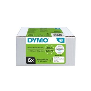 Dymo LabelWriter Shipping Labels 54mmx101mm (Pack of 6) 2093092