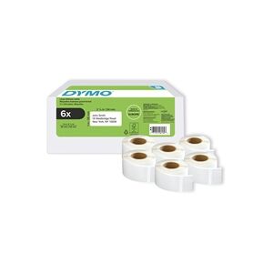 Dymo LabelWriter Return Address Labels 25 x 54mm White (Pack of 6)