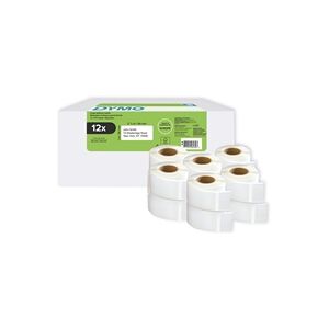 Dymo LabelWriter Return Address Labels 25 x 54mm White (Pack of 12)