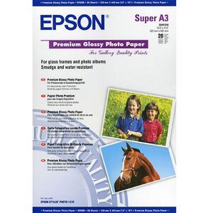 Epson Premium Glossy A3+ Photo Paper - 20 Sheets