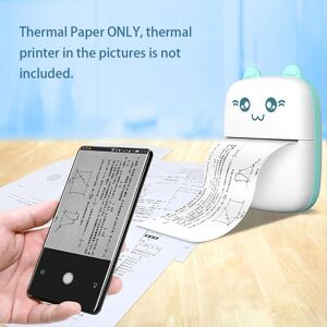 TOMTOP JMS Thermal Paper Roll 57*25mm Wrong Questions Notes Printing Papers for Portable Mini Photo Thermal