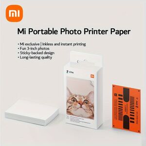 Temu Xiaomi Mi Portable Photo Printer Paper (2x3-inch, 20-sheets) For Mi Portable Photo Printer