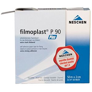 Filmoplast P90 PLUS THIN white acid free paper book repair tape [D&M]