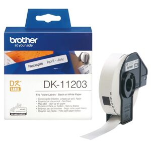 Original Brother DK11203 QL File Folder Labels