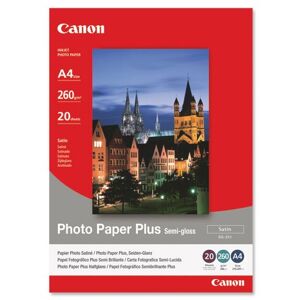 Canon SG-201 (A4 260g/m2 Satin Finish Semi Gloss Photo Paper Plus (20
