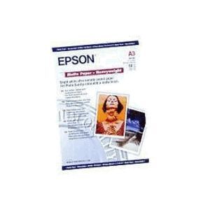 Original Epson (A3) Heavy Weight Matte Paper (50 Sheets) 167gsm
