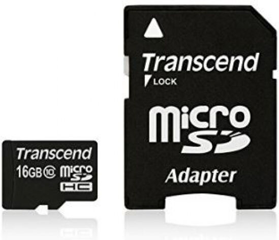 Transcend microSDHC-Card - 16GB - Class10