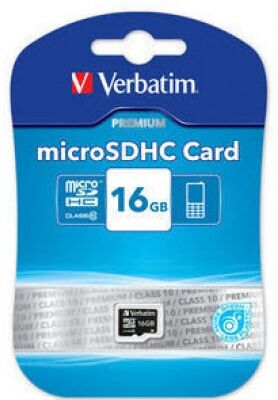 Verbatim 44010 - microSDHC-Card - 16GB - Class10