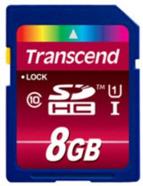 Transcend microSDHC Card UHS-I - 8GB