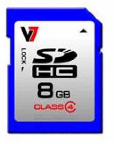 V7 SDHC-Card Class4 - 8GB