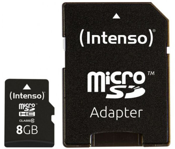 Intenso 3413460 - microSDHC-Card Class10 - 8GB