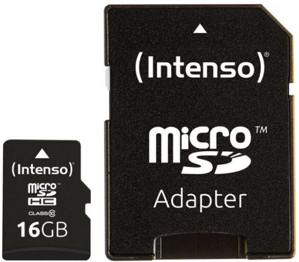 Intenso 3413470 - microSDHC-Card Class10 - 16GB