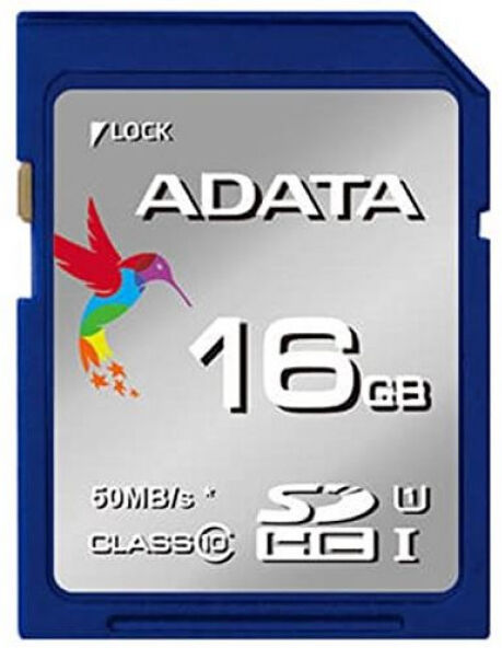 A-Data SDHC-Card UHS-I - 16GB - Class10