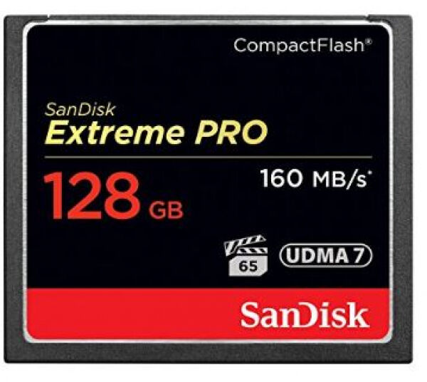 SanDisk Extreme Pro 1067x CompactFlash-Card - 128GB