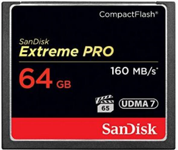 SanDisk Extreme Pro 1067x CompactFlash-Card - 64GB