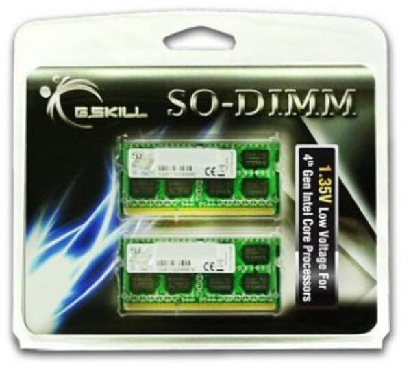 G.Skill 8 GB SO-DIMM DDR3 - 1600MHz - (F3-1600C11D-8GSL) G.Skill Value CL11