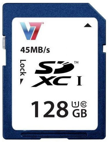 V7 SDXC-Card Class10 UHS-I - 128GB