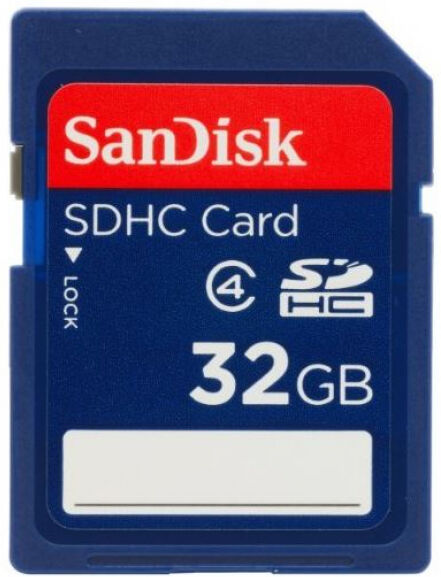 SanDisk SDHC-Card Class4 - 32GB