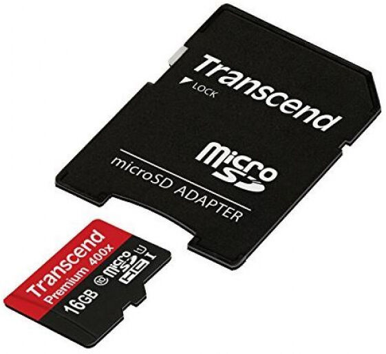 Transcend microSDHC-Card Class 10 UHS-I Premium - 16GB