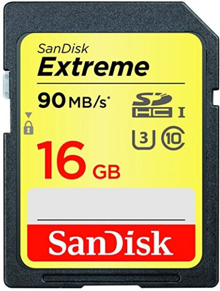 SanDisk SDHC-Card Video UHS-I Class10 U3 - 16GB