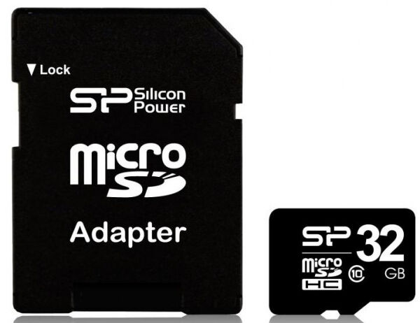 Silicon Power microSDHC Card Class10 - 32GB