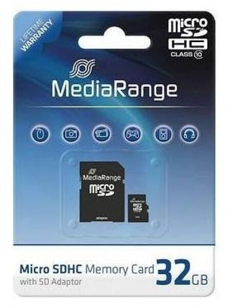 Mediarange microSDHC-Card Class10 - 32GB