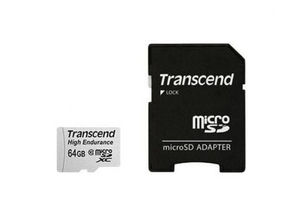 Transcend microSDXC (TS64GUSDXC10V) Class10 VideoRecorder - 64GB