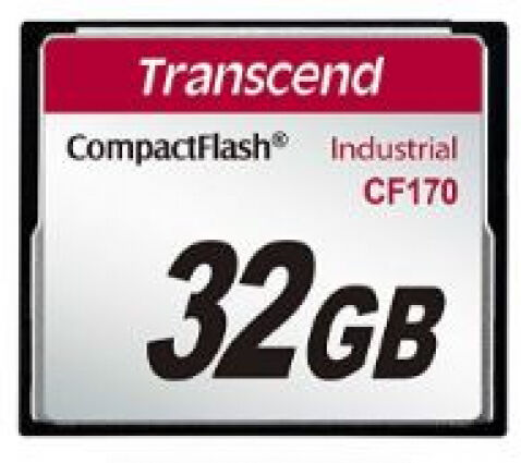 Transcend CompactFlash Card - 32GB - 170x High Speed (Industrial Standard)