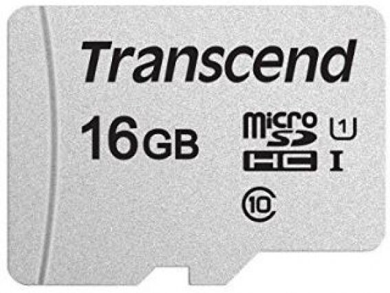 Transcend microSDHC Card USD300S Class10 UHS-I - 16GB