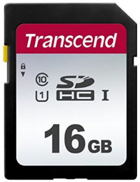 Transcend SDHC Card SDC300S Class10 UHS-I U3 - 16GB