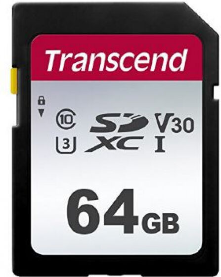 Transcend SDXC Card SDC300S Class10 UHS-I U3 - 64GB