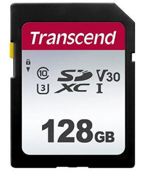 Transcend SDXC Card SDC300S Class10 UHS-I U3 - 128GB