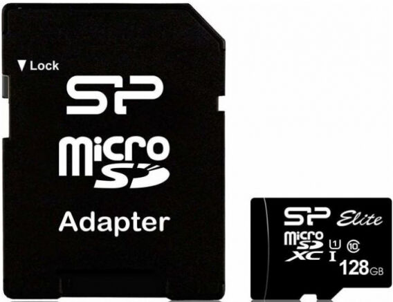 Silicon Power microSDXC-Card Elite UHS-1 Class 10 - 128GB