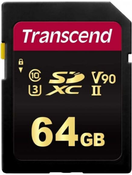 Transcend SDXC-Card 700S Class10 / UHS-I U3 V90 - 64GB