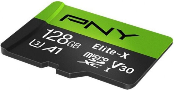 PNY Elite-X SDXC-Card Class10 / UHS-I U3 - 128GB