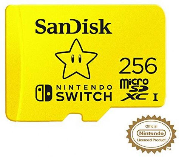 SanDisk microSDXC-Card Nintendo UHS-I U3 / Class 10 - 256GB