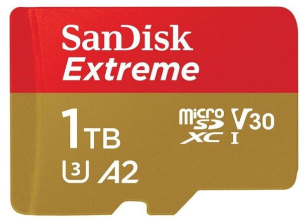 SanDisk microSDXC-Card Extreme Class10 / UHS-I U3 / A2 / V30 - 1TB