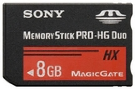 Sony Memory Stick Pro HG Duo HX - Class4 - 8GB