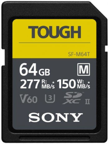 Sony SDXC Card M-Series Tough UHS-II U3 / Class 10 / V60 - 64GB