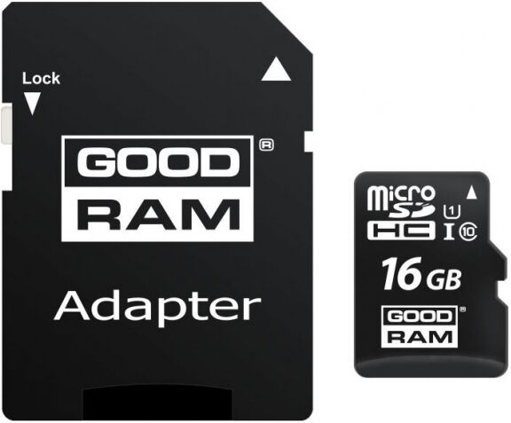 GoodRAM microSDHC-Card Class10 / UHS-I - 16GB